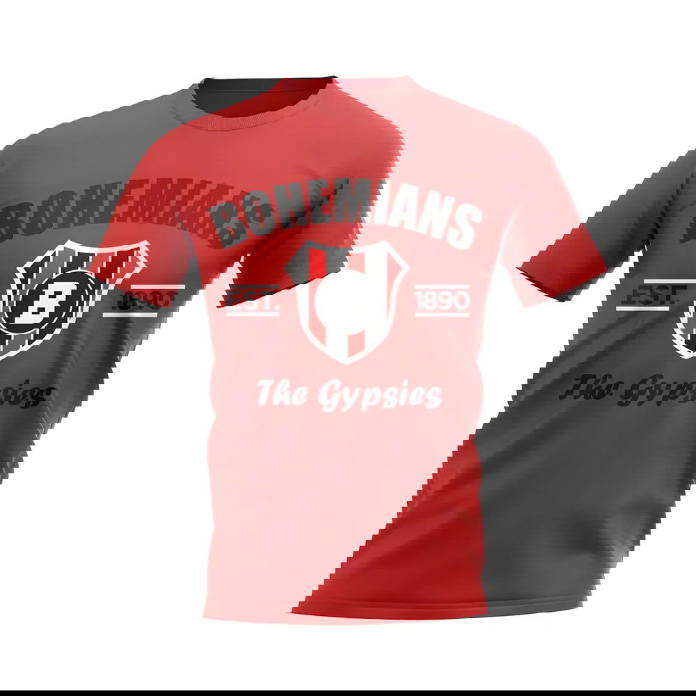 Bohemians Established Football T-Shirt (Red)