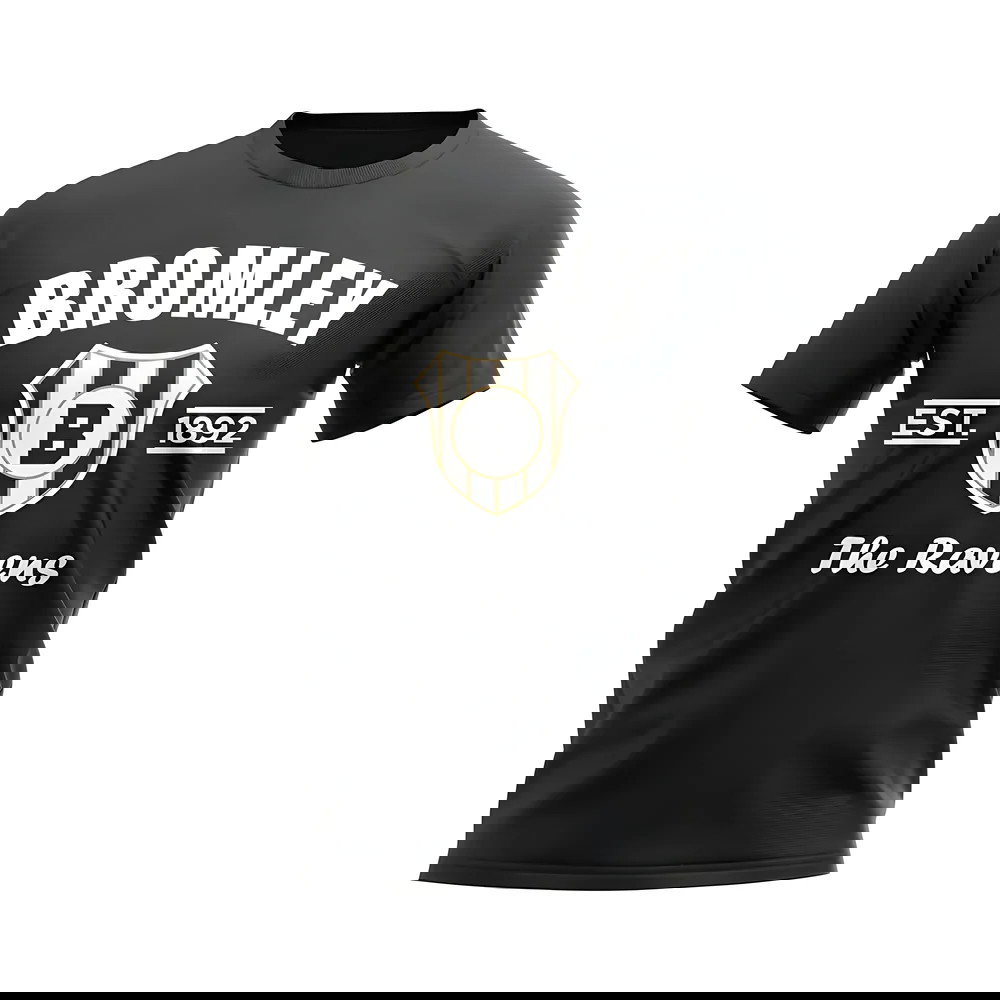 Bromley Established Football T-Shirt (Black)