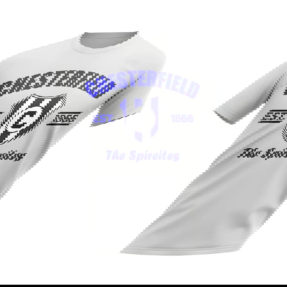 Chesterfield Established Football T-Shirt (White)