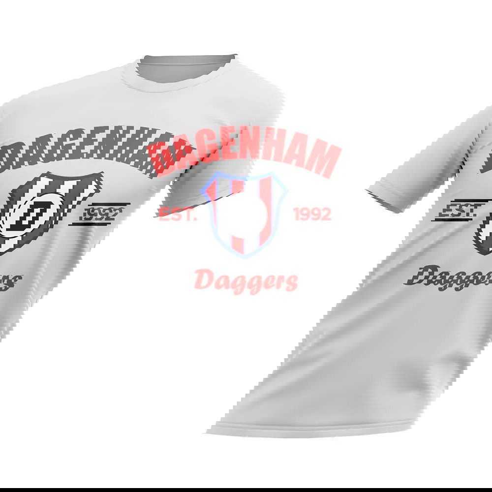Dagenham Established Football T-Shirt (White)