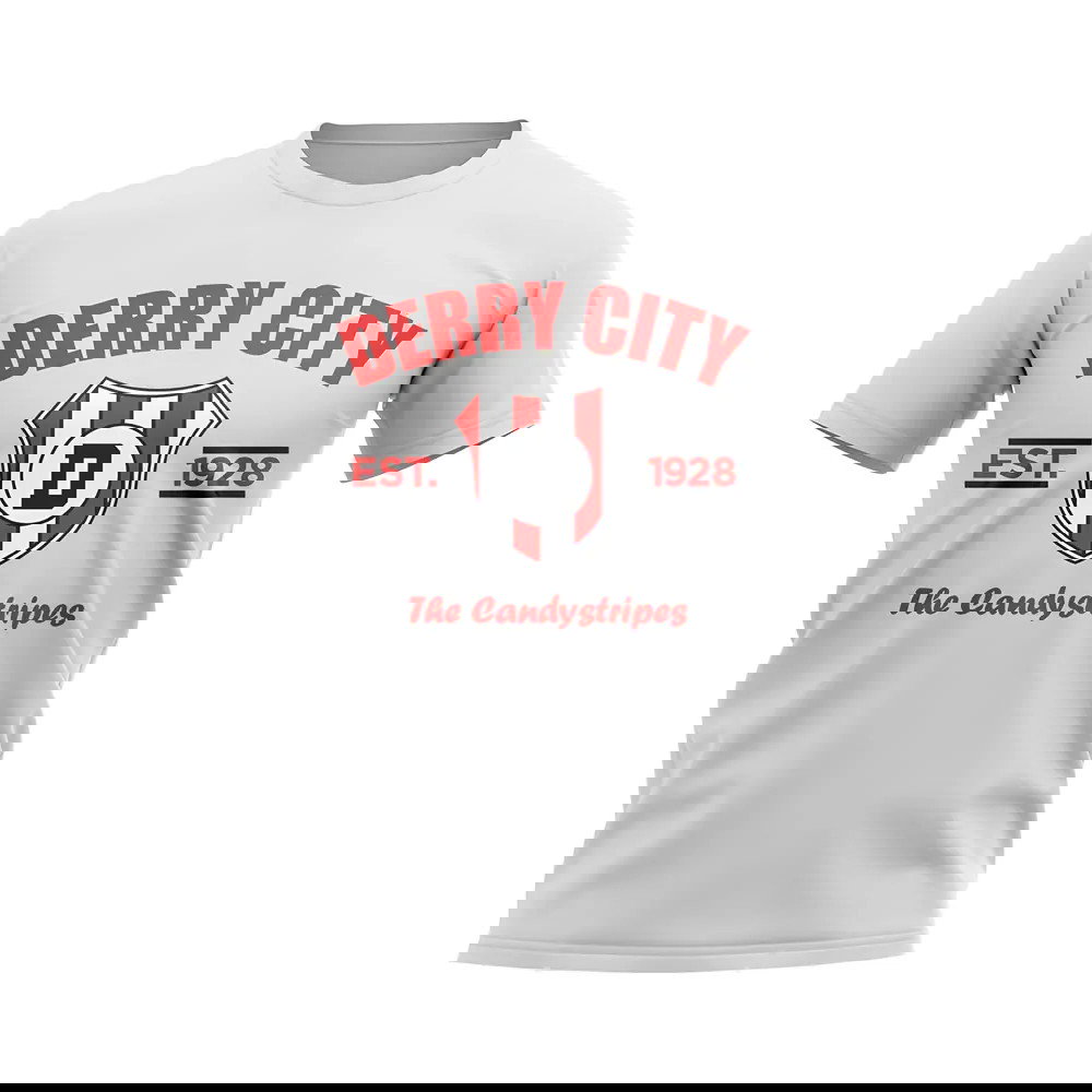 Derry City Established Football T-Shirt (White)