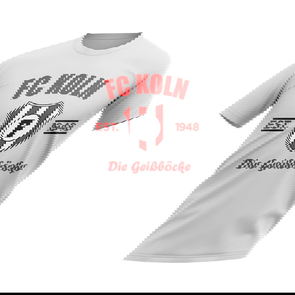FC Koln Established Football T-Shirt (White)