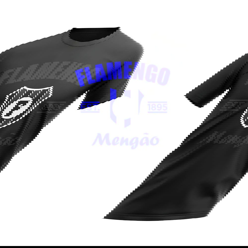 Flamengo Established Football T-Shirt (Black)