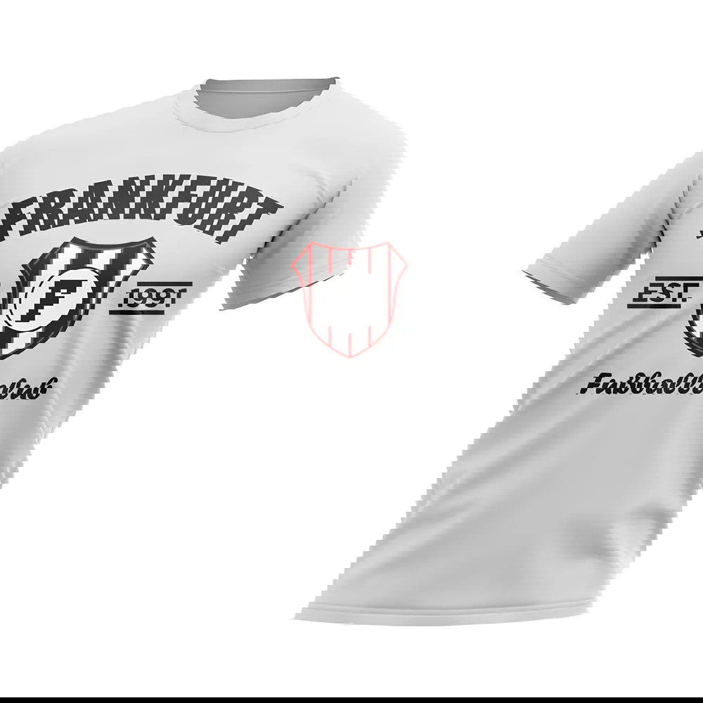 Frankfurt Established Football T-Shirt (White)