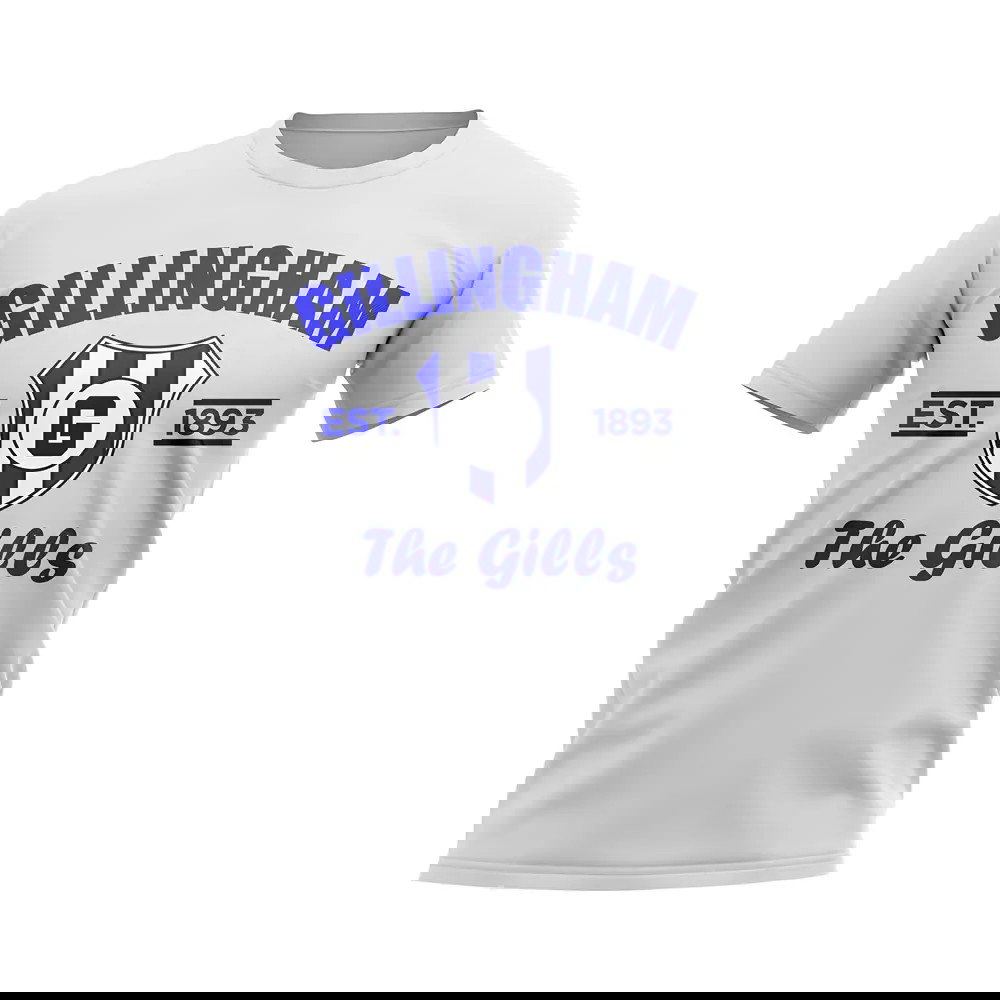 Gillingham Established Football T-Shirt (White)