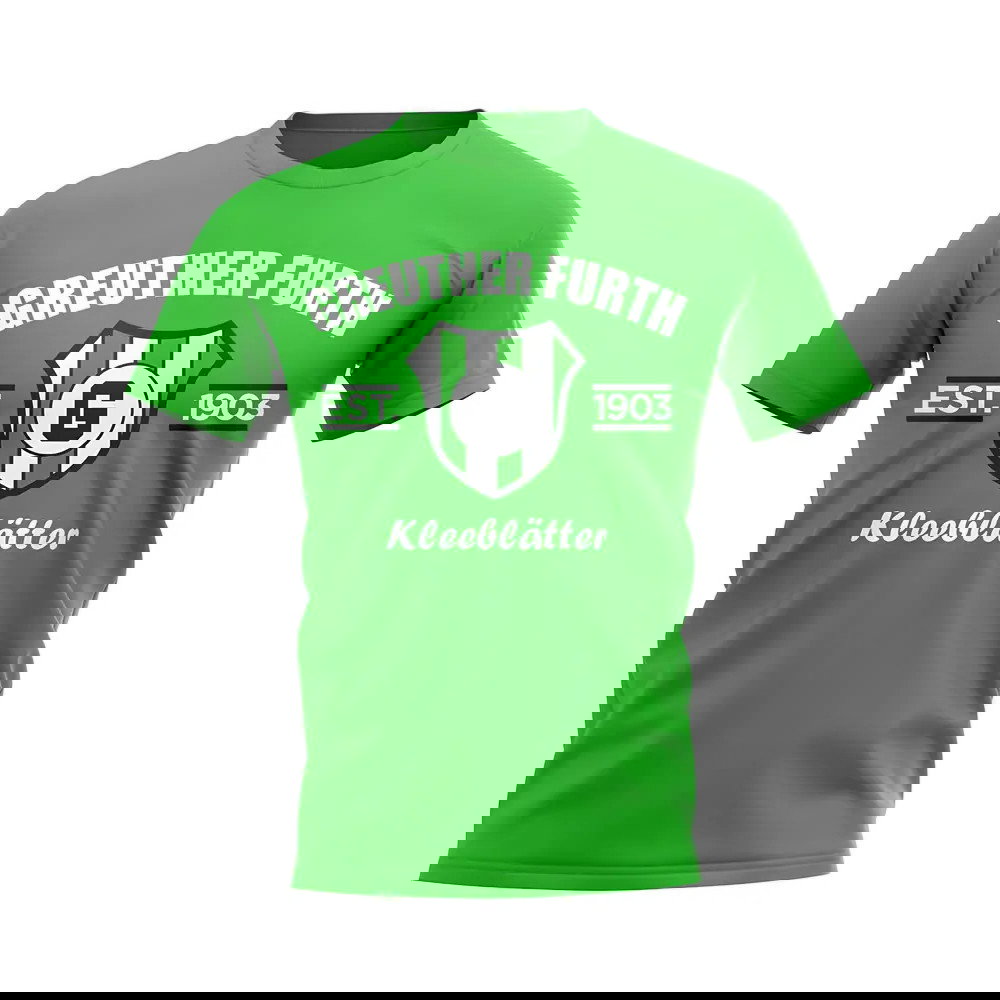 Greuther Furth Established Football T-Shirt (Green)