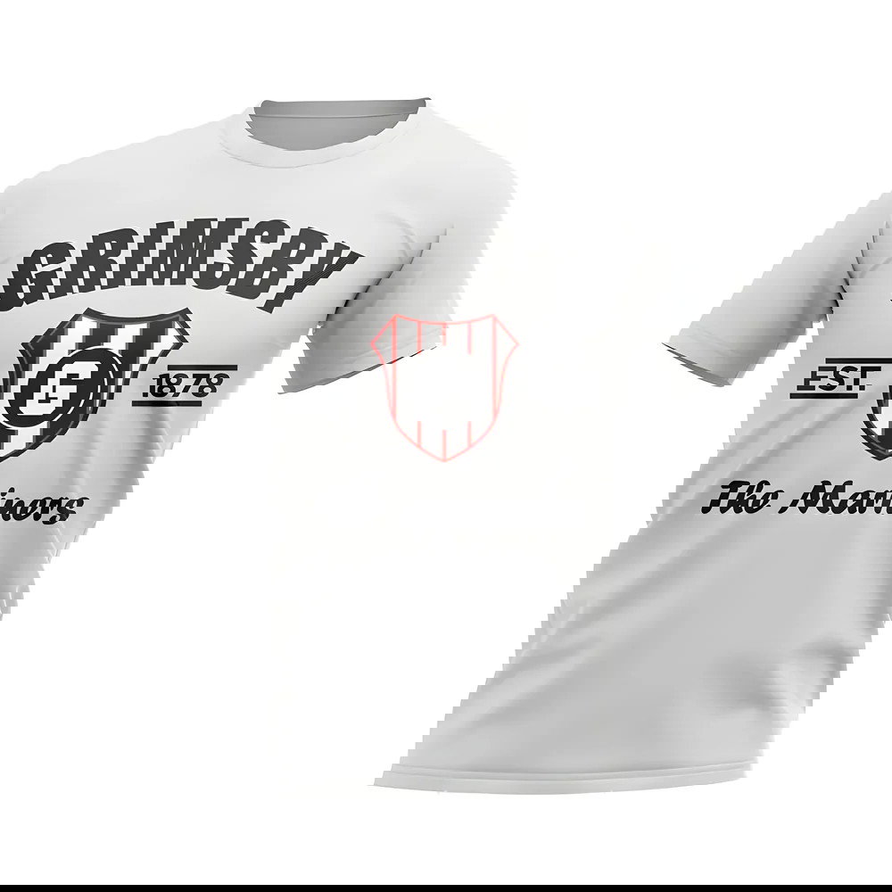 Grimsby Established Football T-Shirt (White)