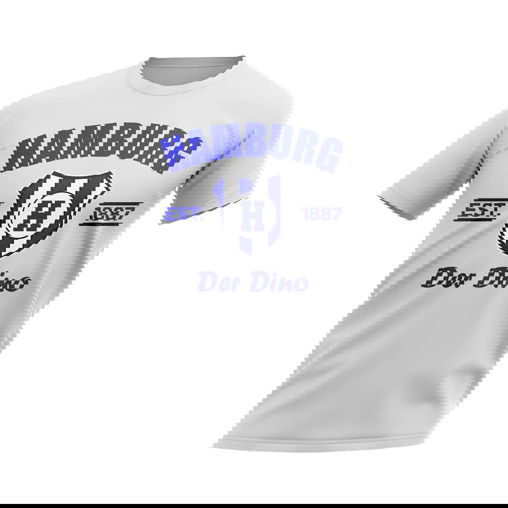 Hamburg Established Football T-Shirt (White)