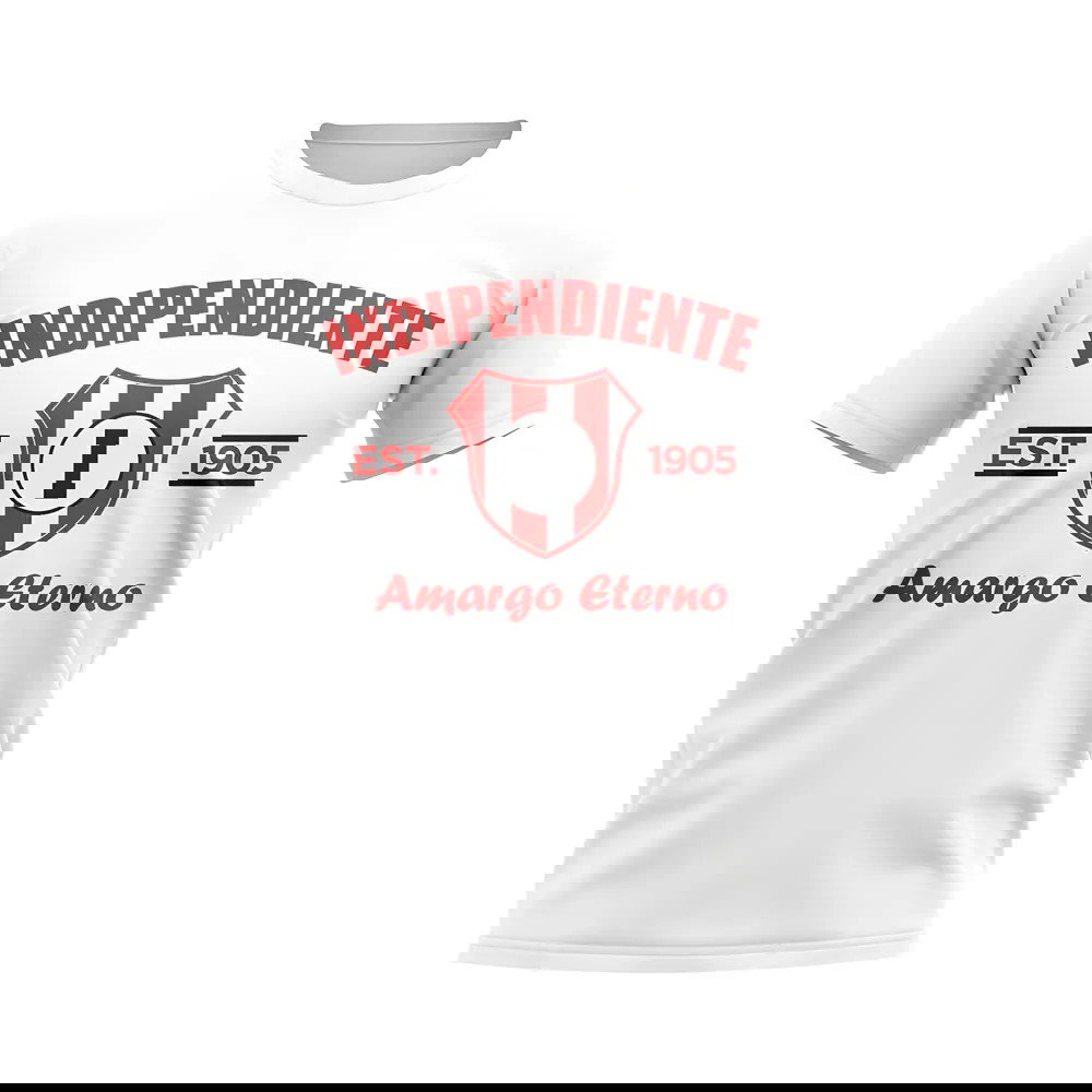 Independiente Established Football T-Shirt (White)