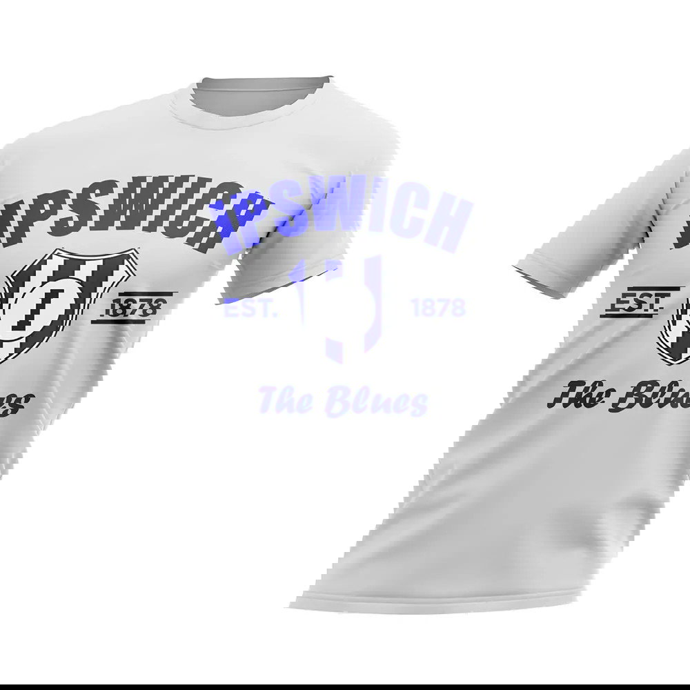 Ipswich Established Football T-Shirt (White)