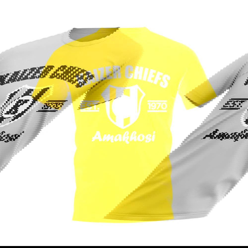 Kaizer Chiefs Established Football T-Shirt (Yellow)