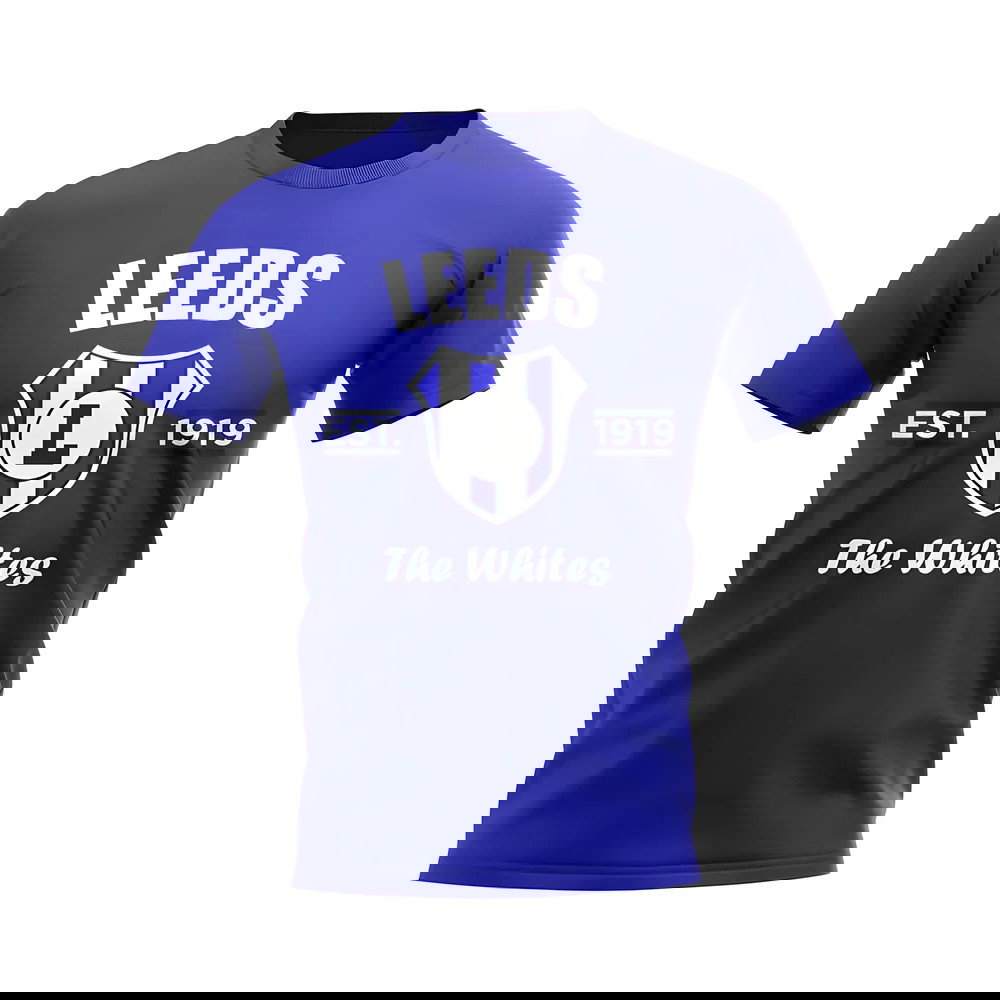 Leeds Established Football T-Shirt (Blue)