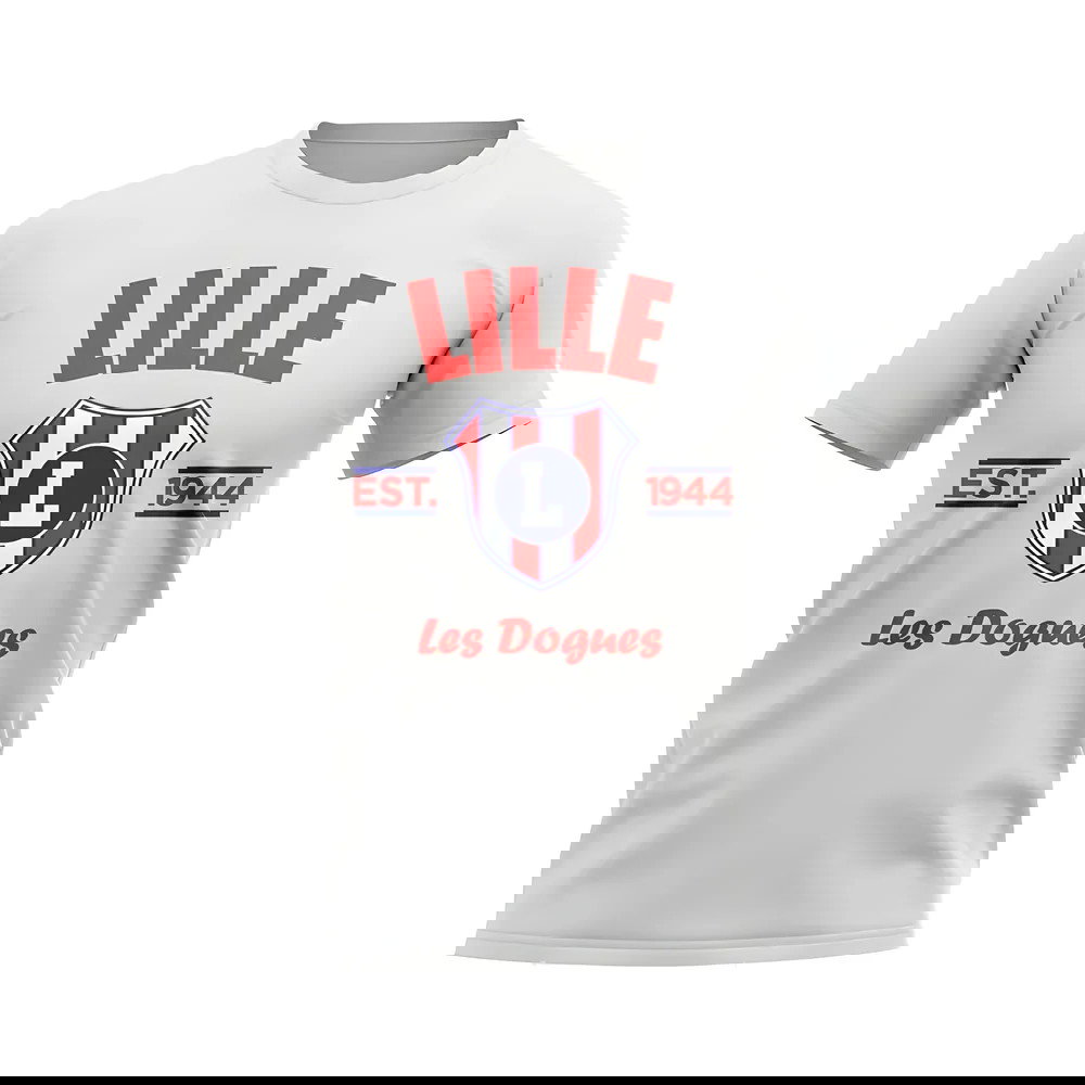 Lille Established Football T-Shirt (White)
