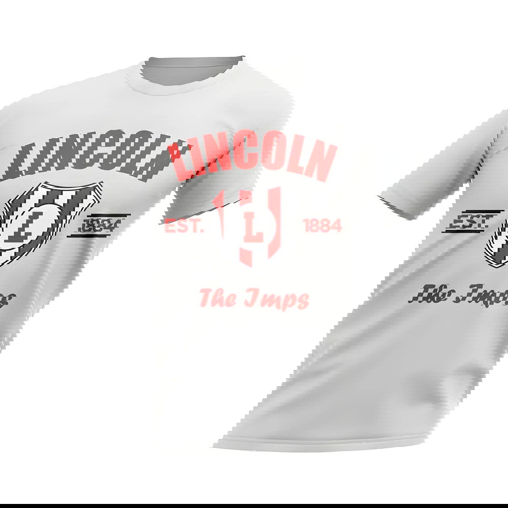 Lincoln Established Football T-Shirt (White)