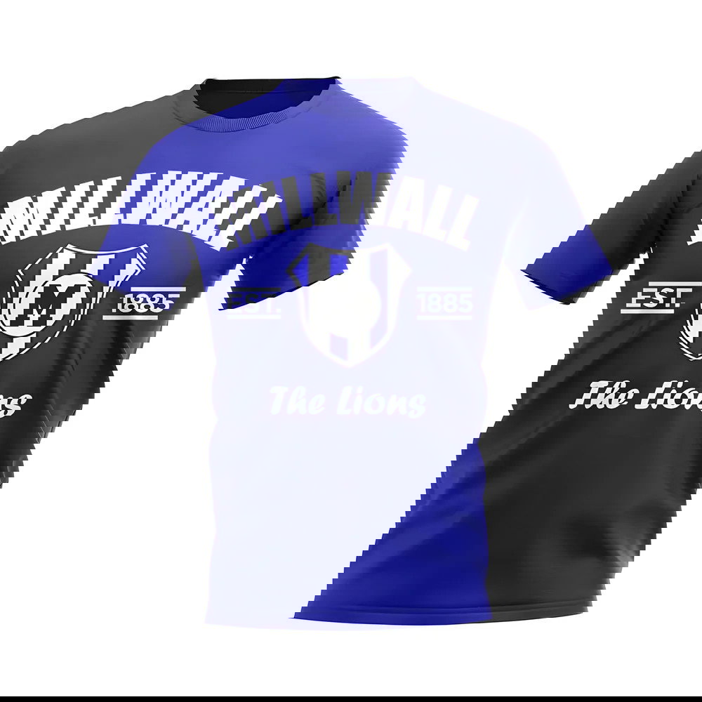 Millwall Established Football T-Shirt (Blue)