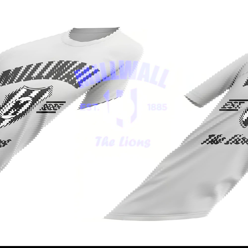 Millwall Established Football T-Shirt (White)