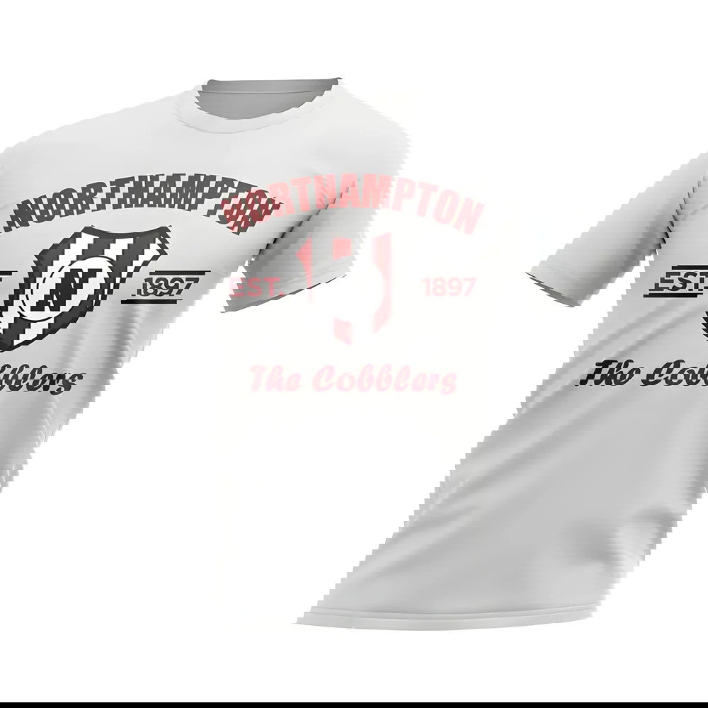 Northampton Established Football T-Shirt (White)