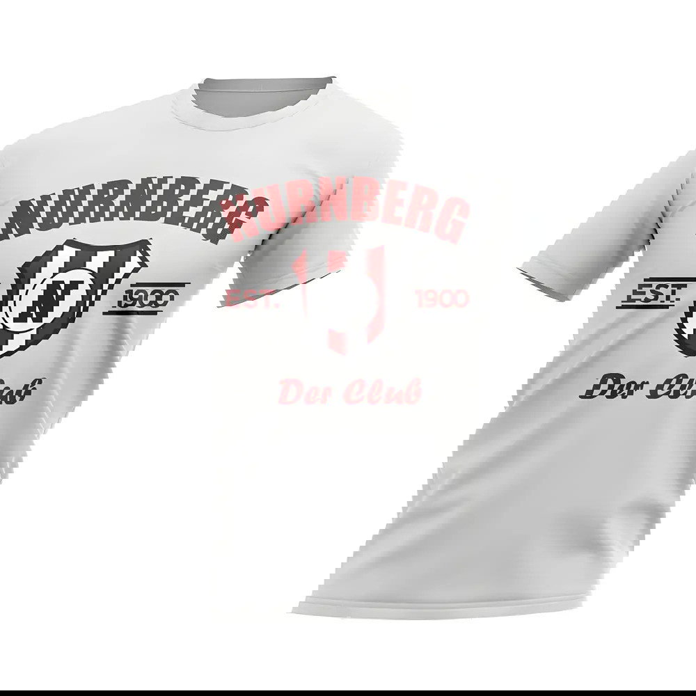 Nurnberg Established Football T-Shirt (White)