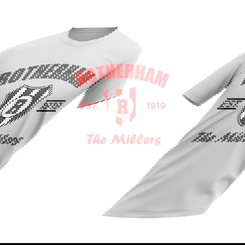 Rotherham Established Football T-Shirt (White)