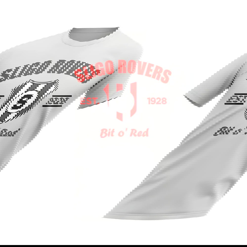 Sligo Rovers Established Football T-Shirt (White)