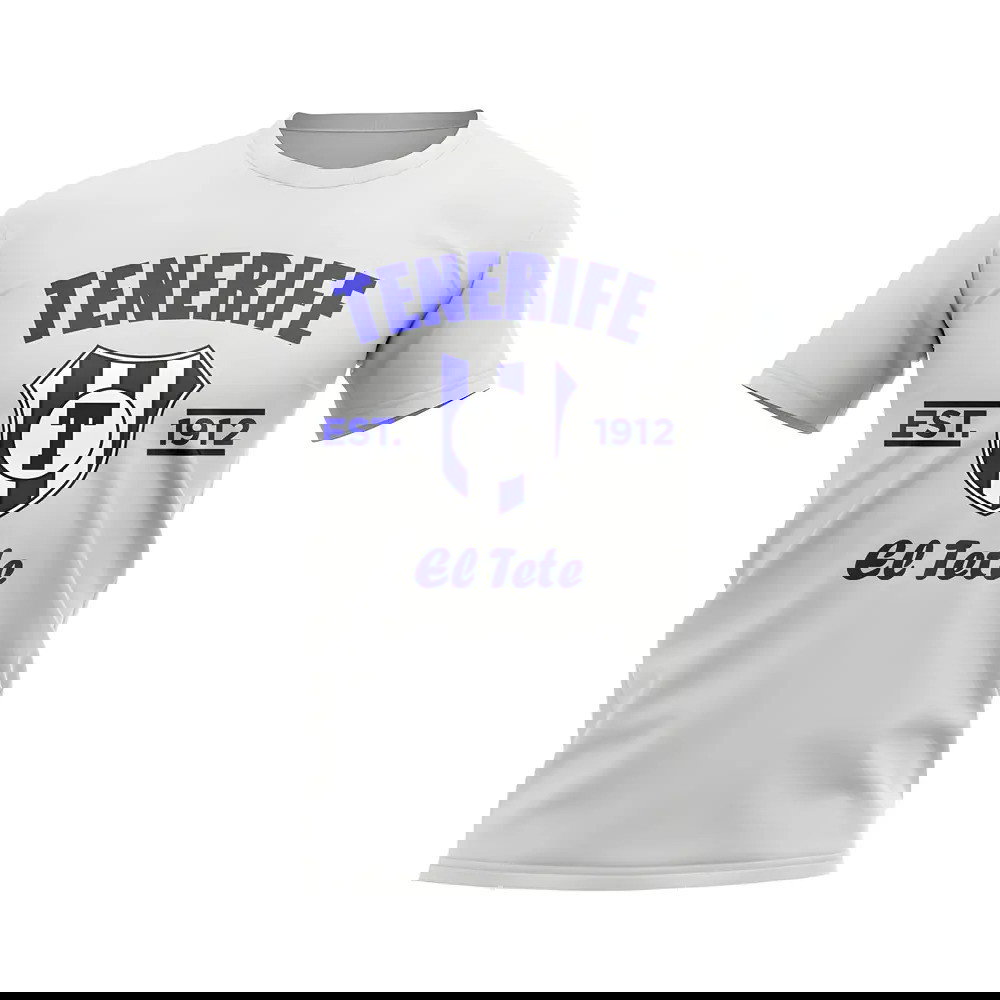Tenerife Established Football T-Shirt (White)