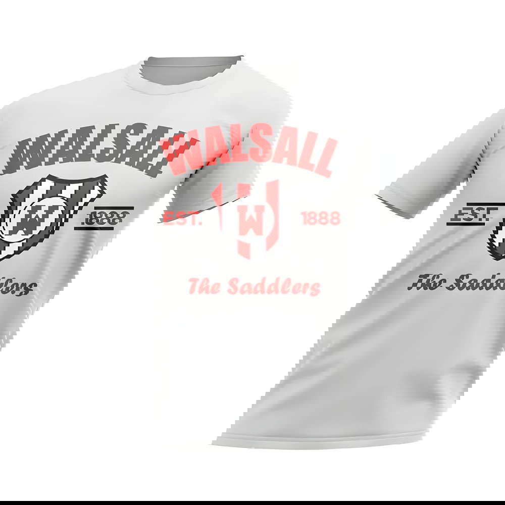 Walsall Established Football T-Shirt (White)