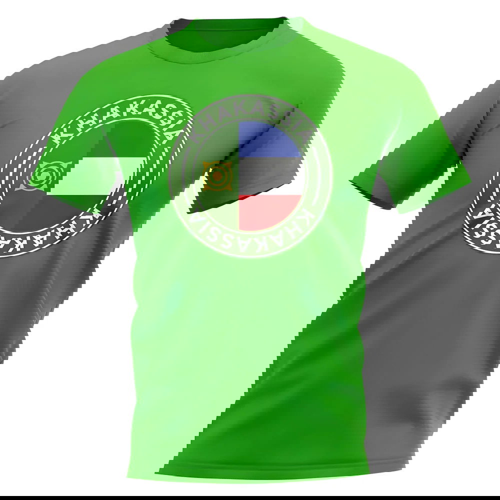 Khakassia Football Badge T-Shirt (Green)