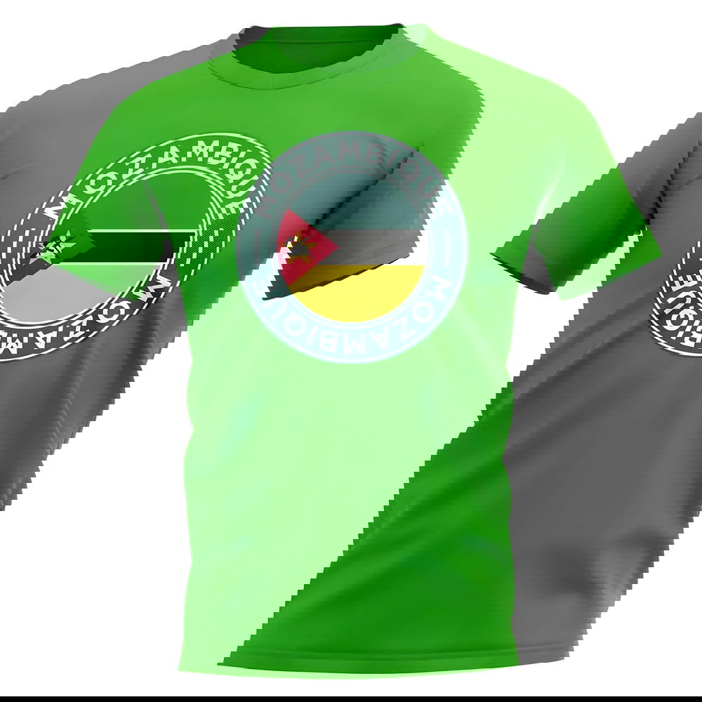 Mozambique Football Badge T-Shirt (Green)