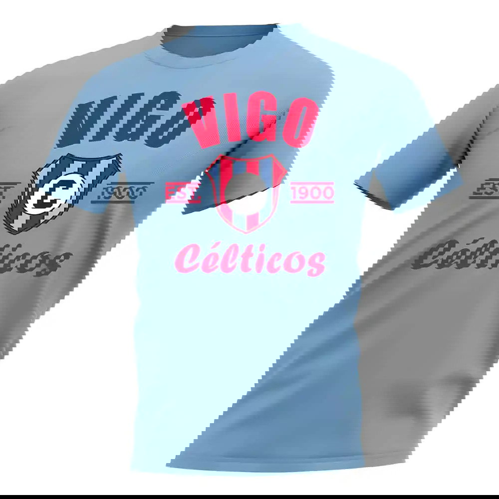 Celta Vigo Established Football T-Shirt (Sky)