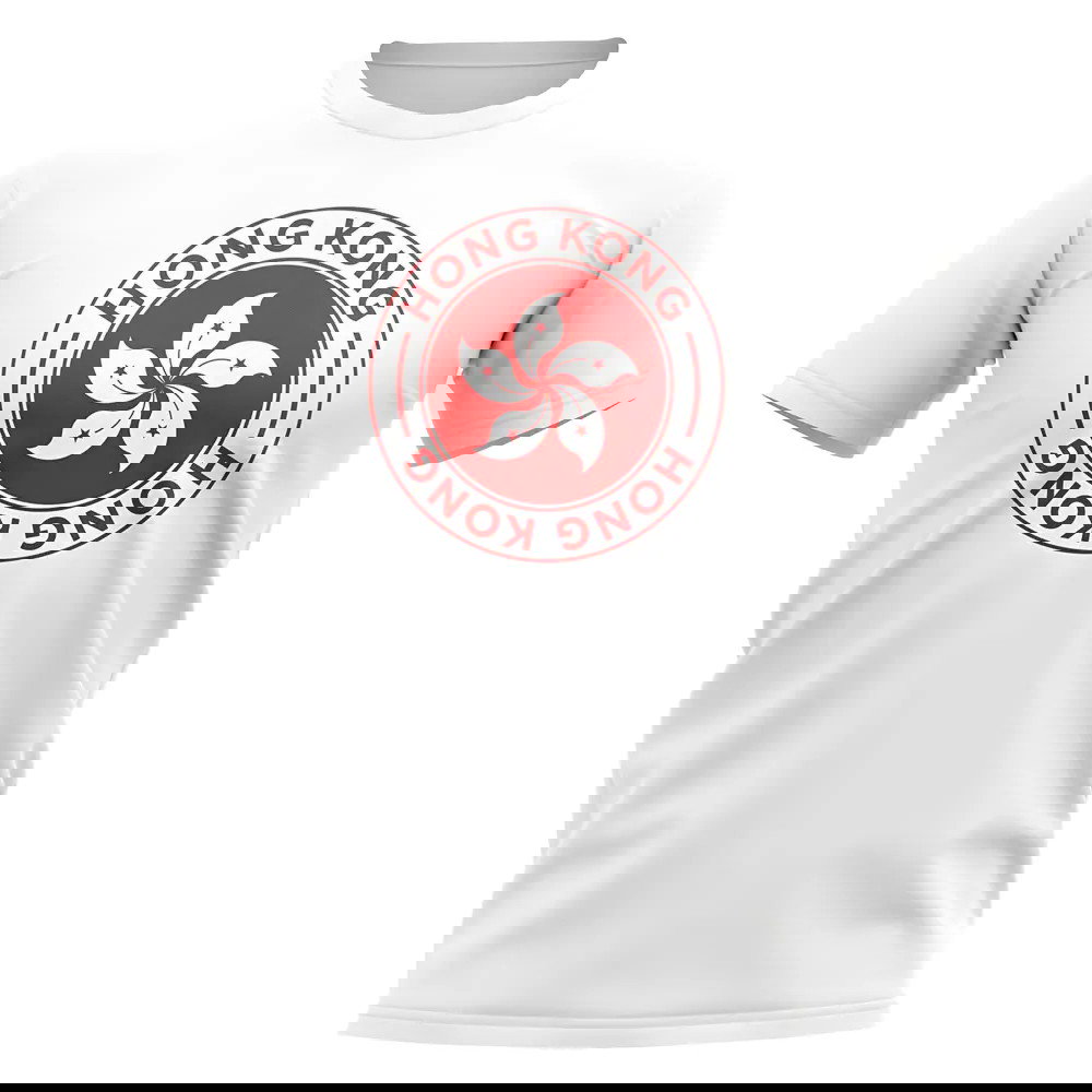 Hong Kong Football Badge T-Shirt (White)