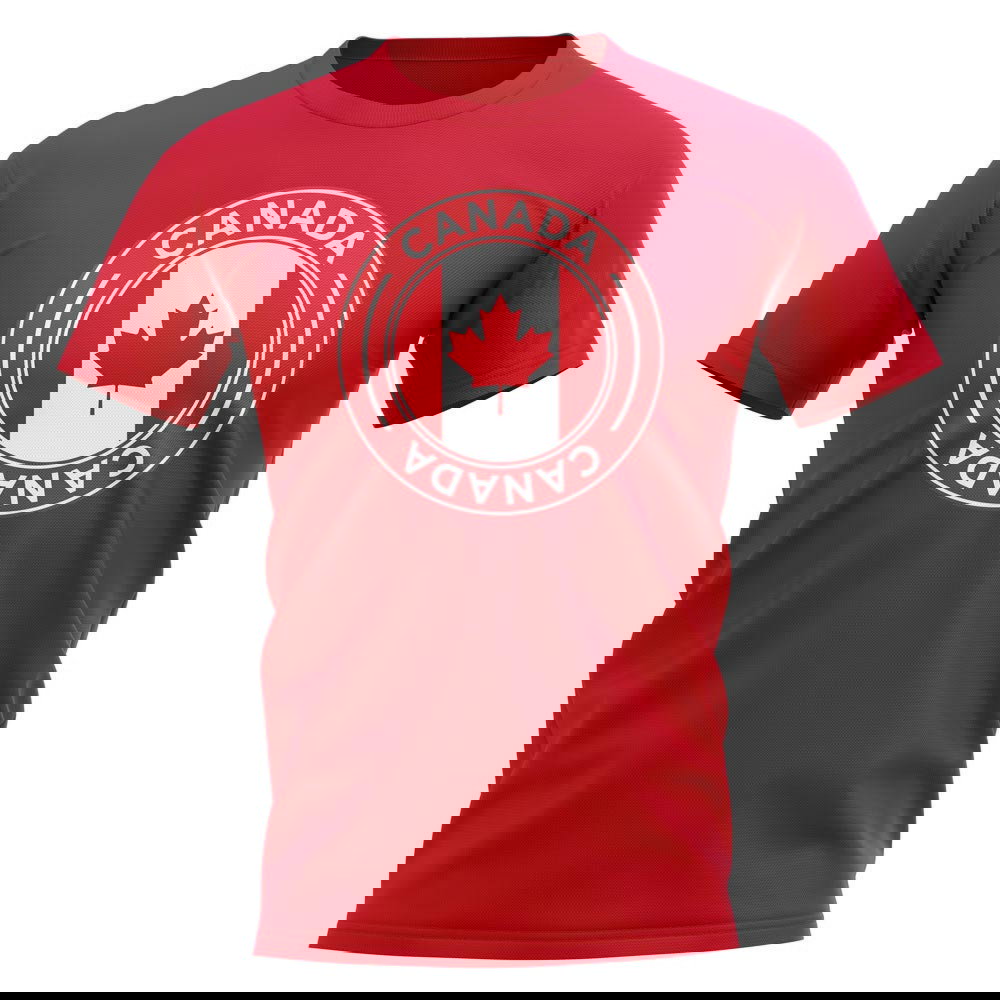 Canada Football Badge T-Shirt (Red)