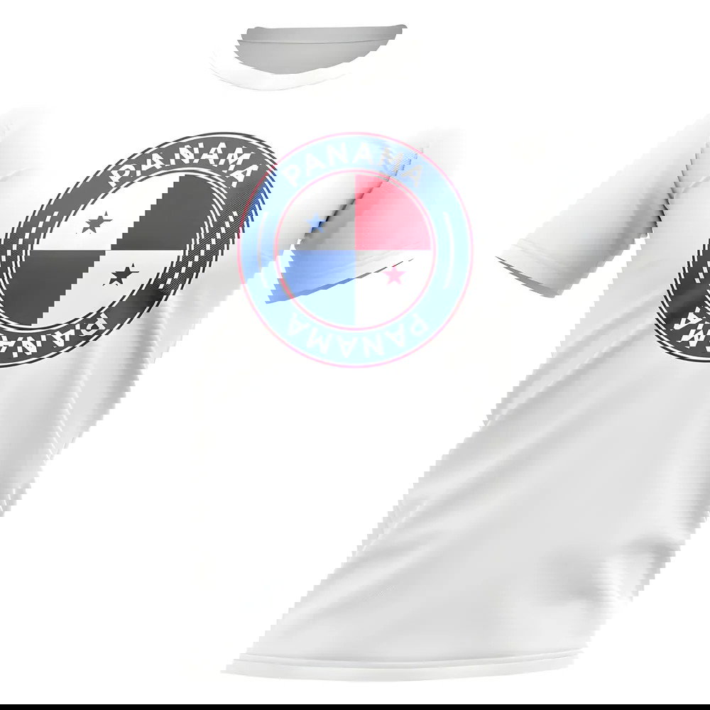Panama Football Badge T-Shirt (White)
