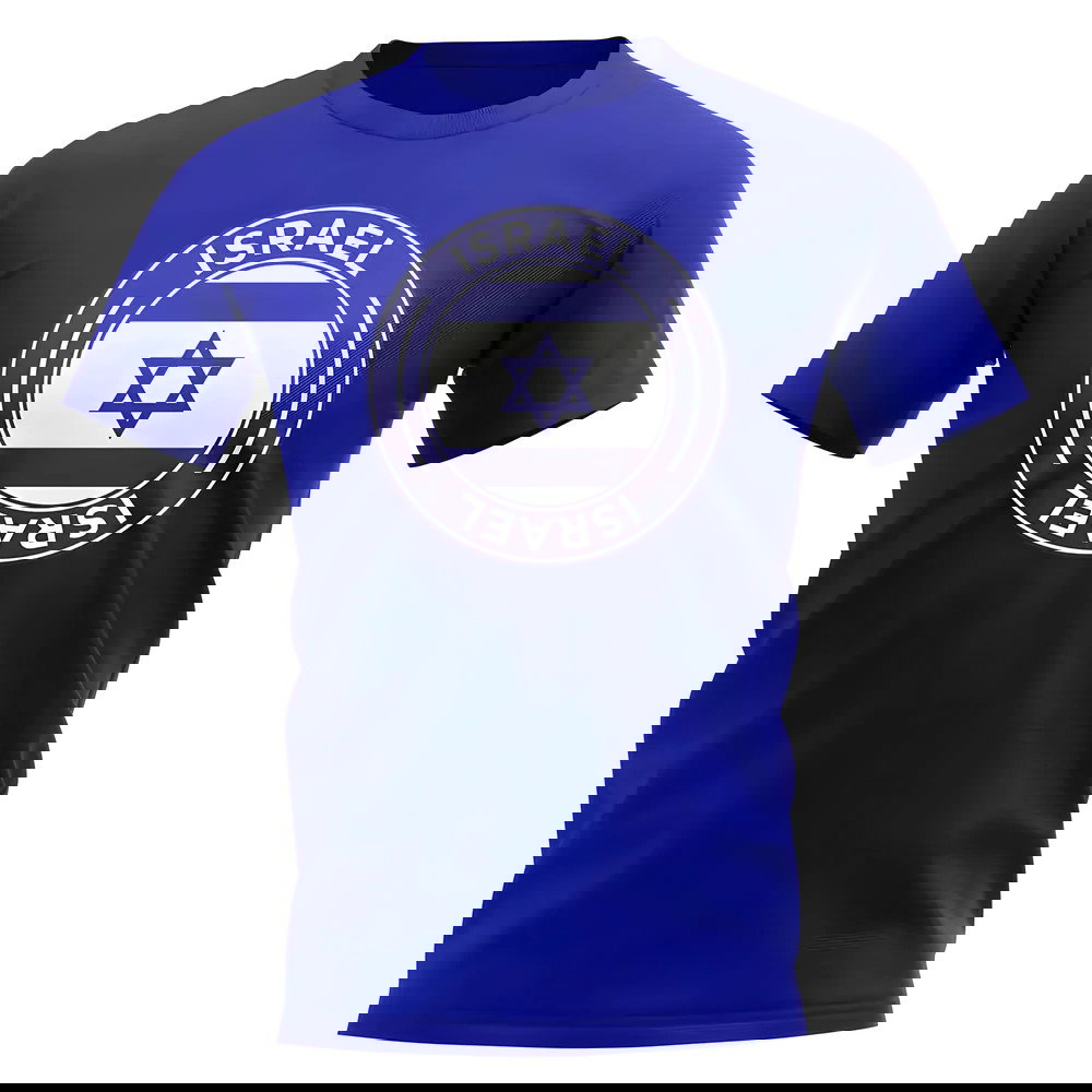 Israel Football Badge T-Shirt (Royal)
