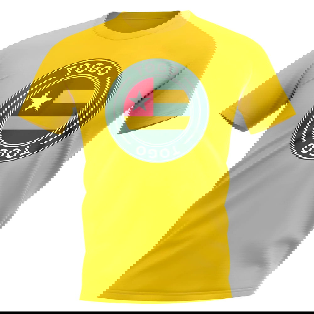 Togo Football Badge T-Shirt (Yellow)