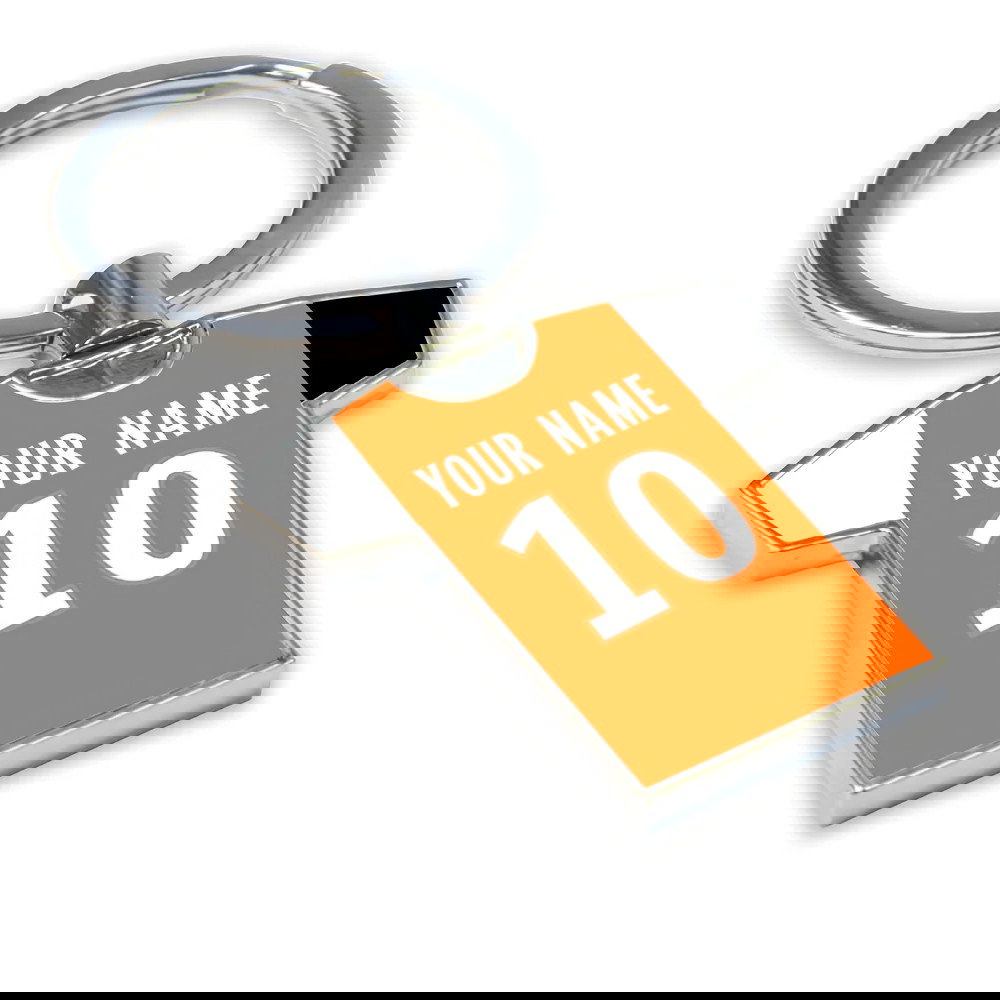 Personalised FC Lorient Football Shirt Key Ring