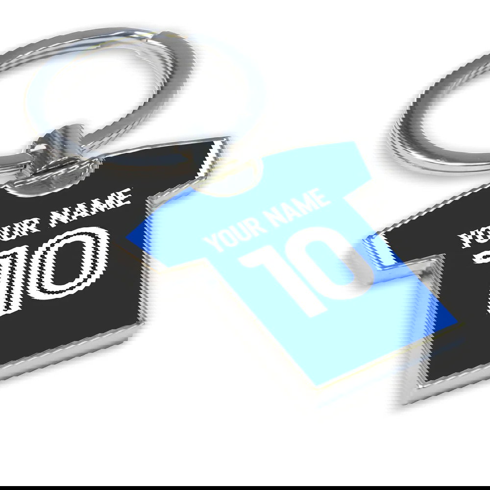 Personalised Ipswich Town Football Shirt Key Ring
