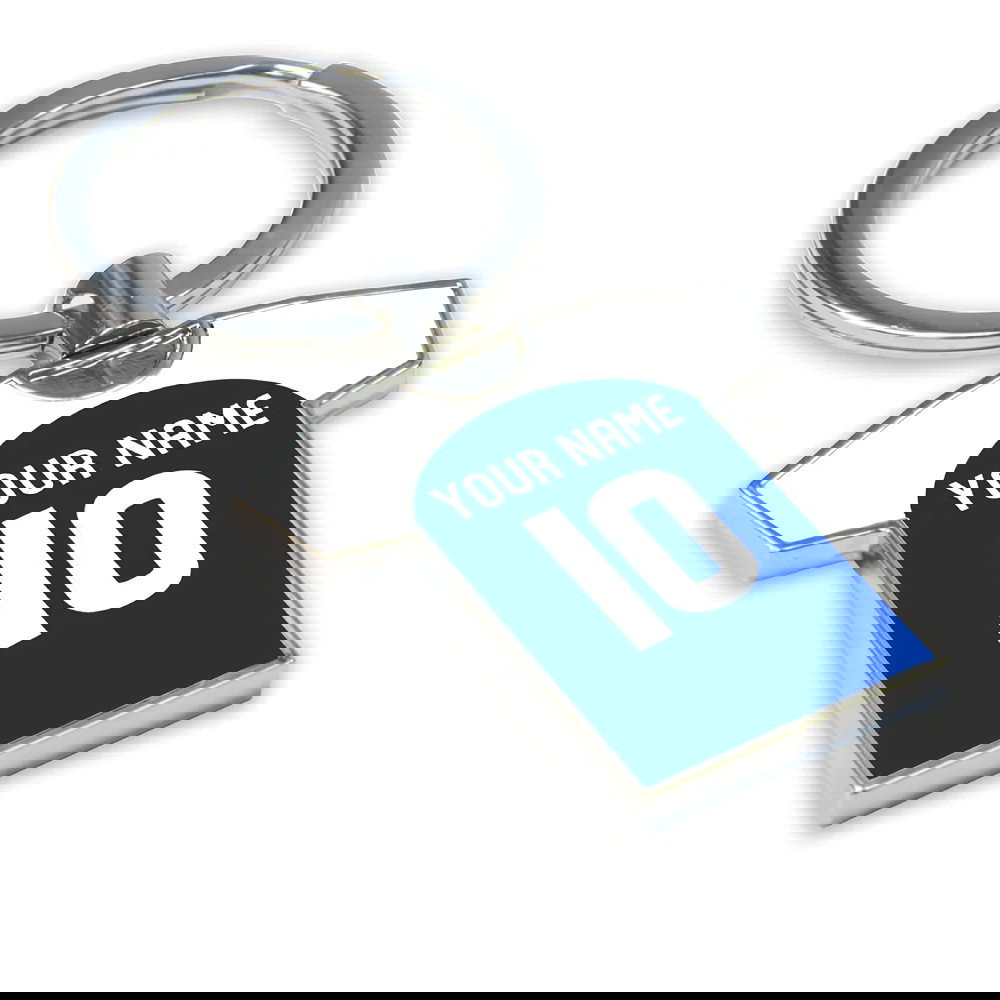 Personalised Kilmarnock Football Shirt Key Ring