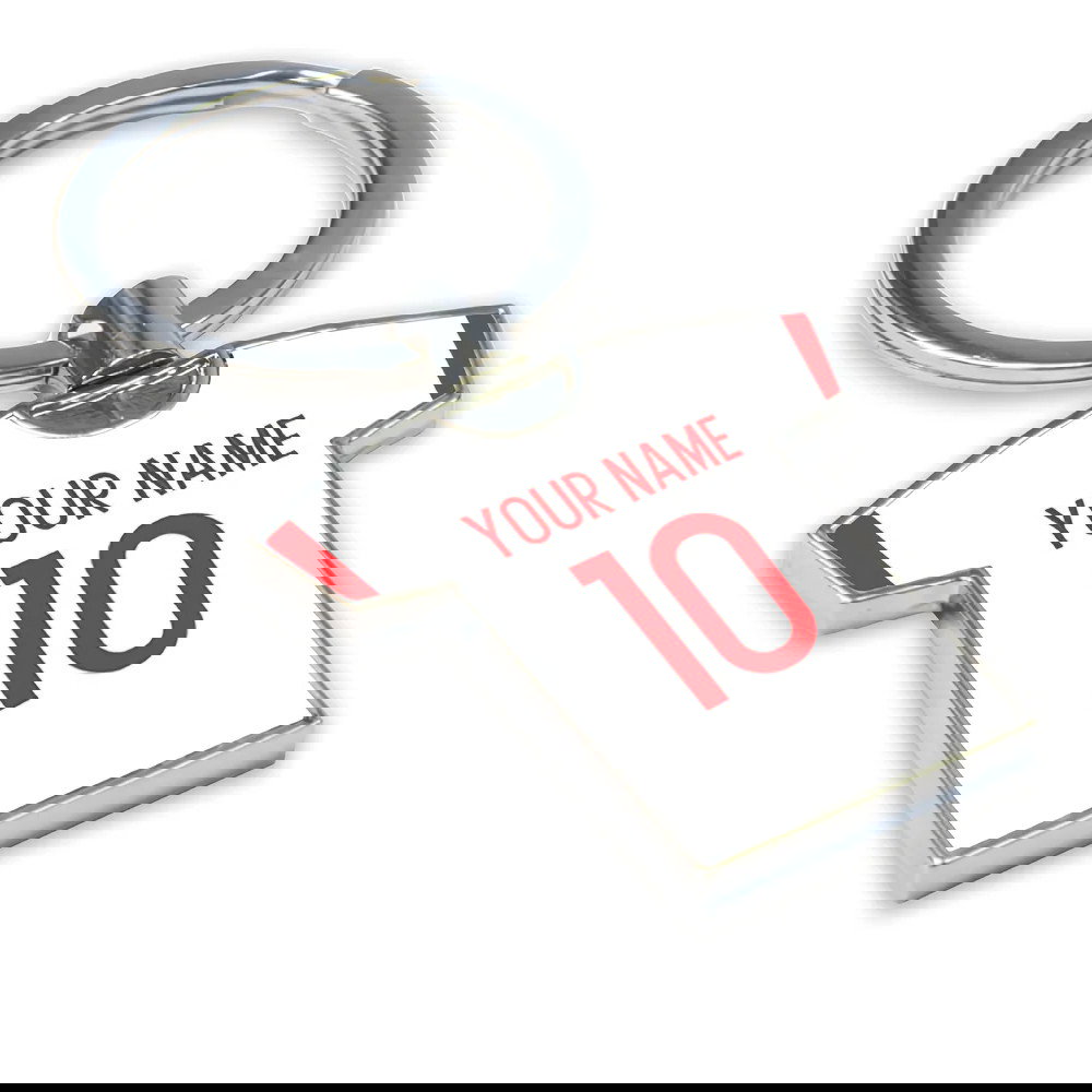 Personalised Olympiacos Football Shirt Key Ring