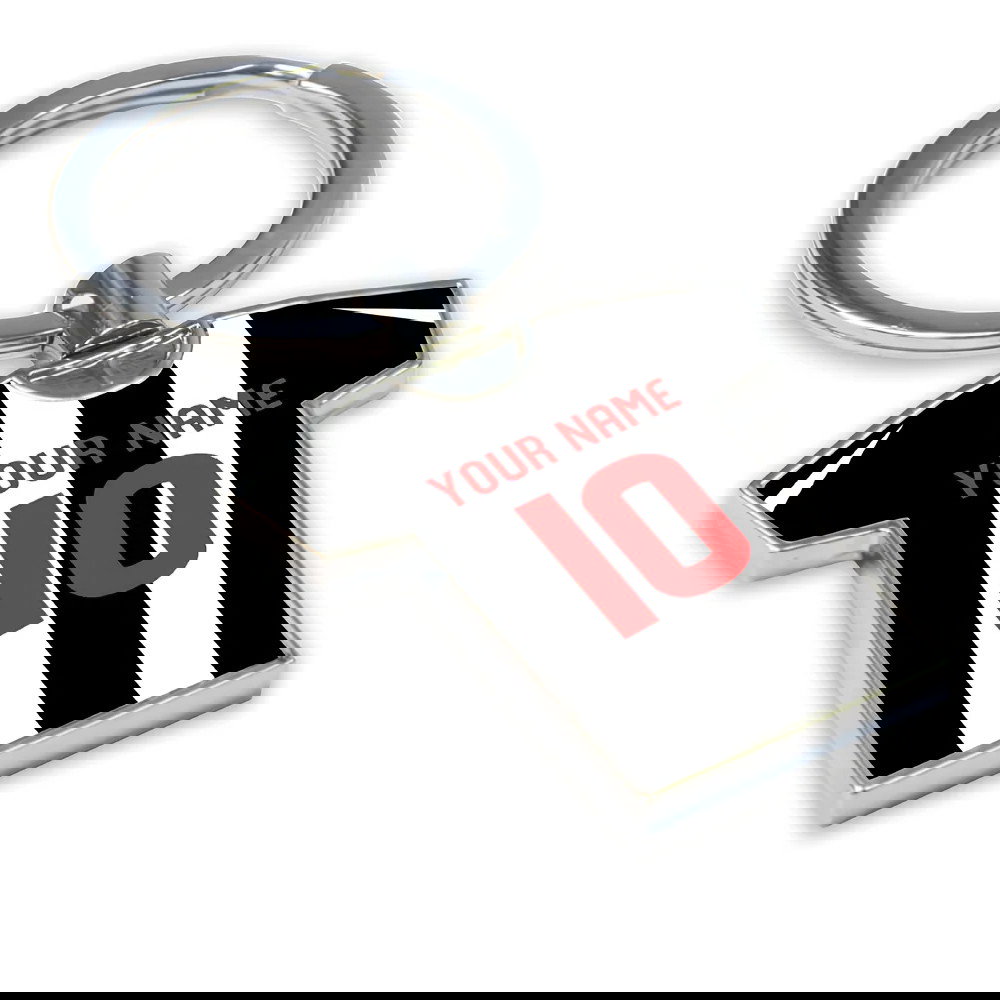 Personalised St Mirren Football Shirt Key Ring