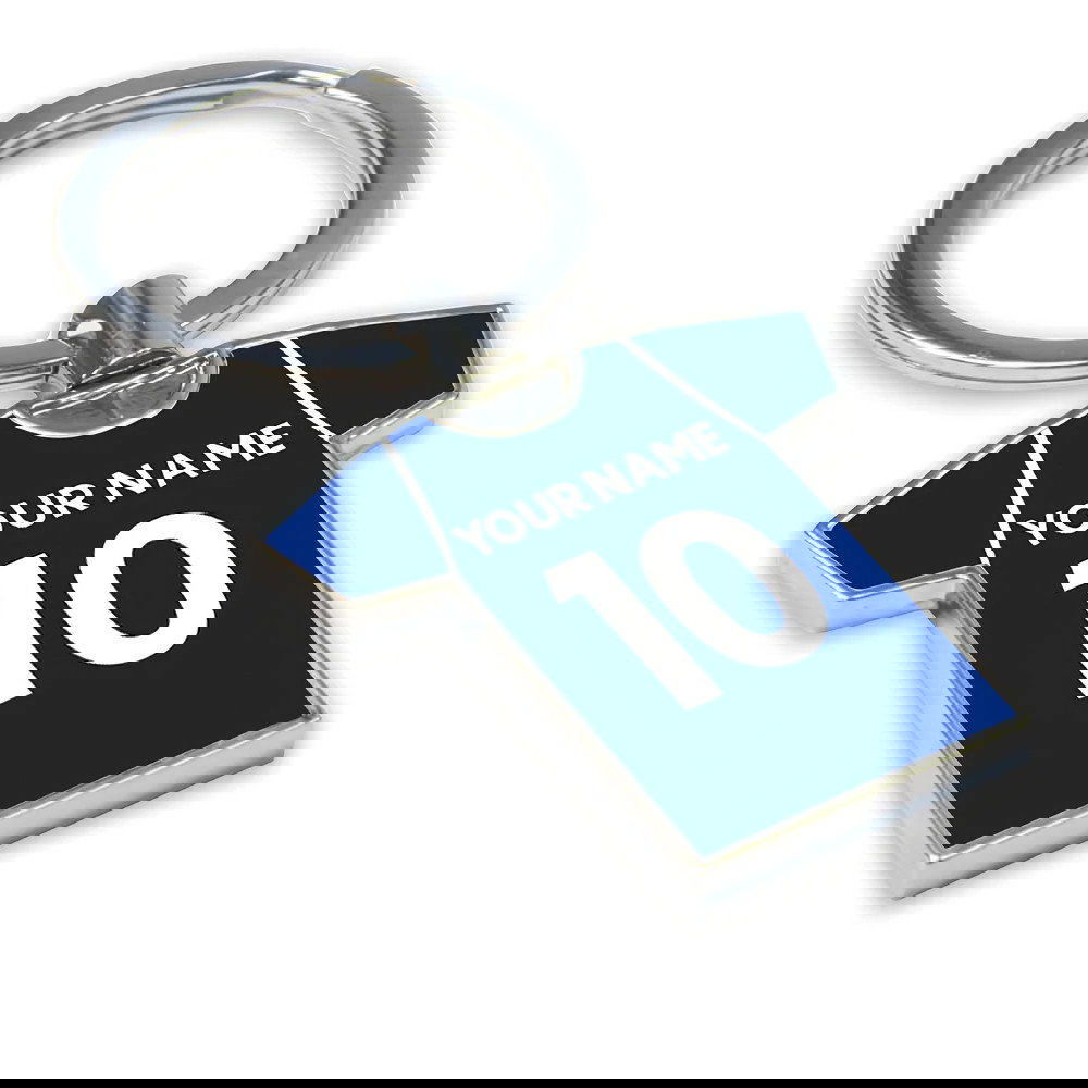 Personalised West Brom Football Shirt Key Ring
