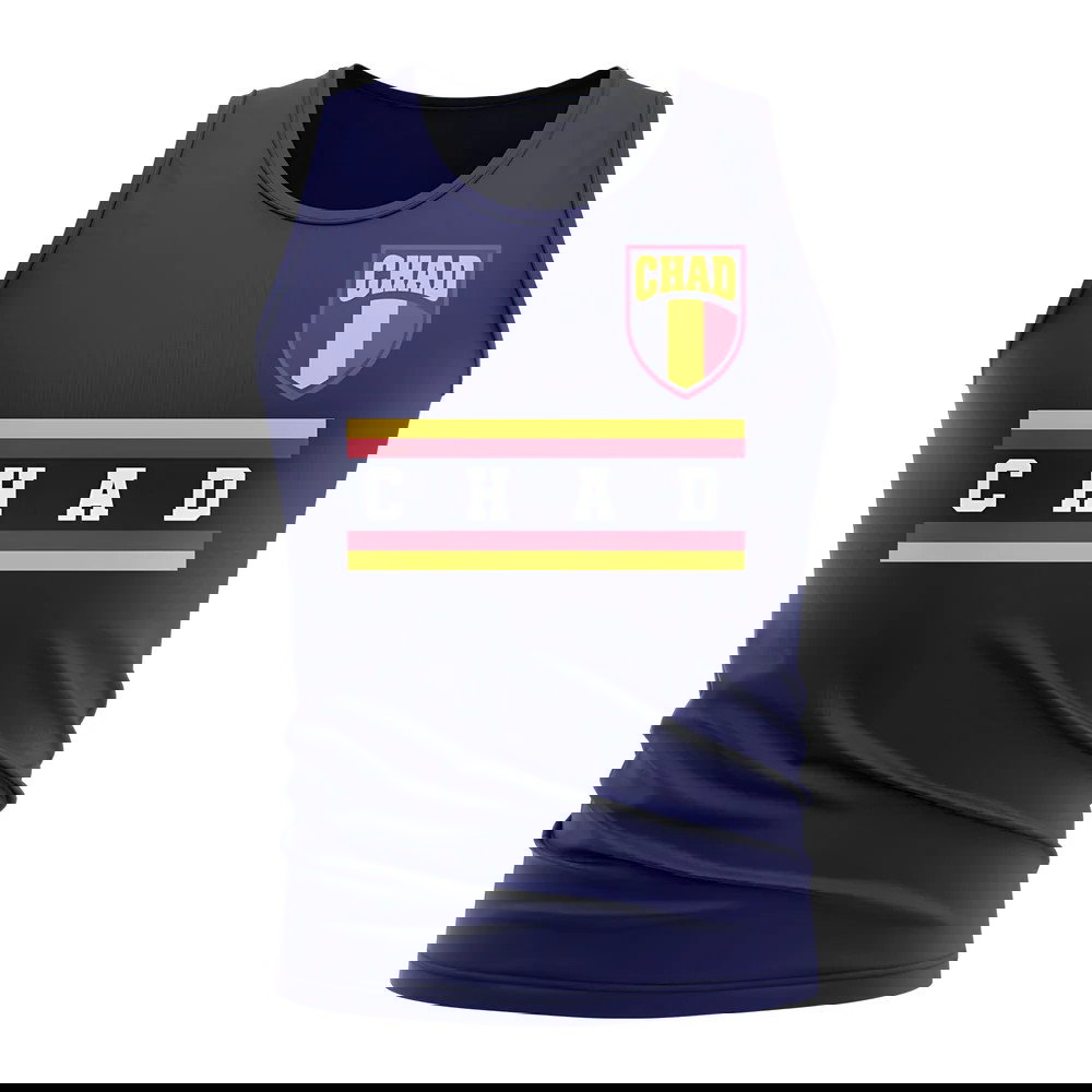 Chad Core Football Country Sleeveless Tee (Navy)