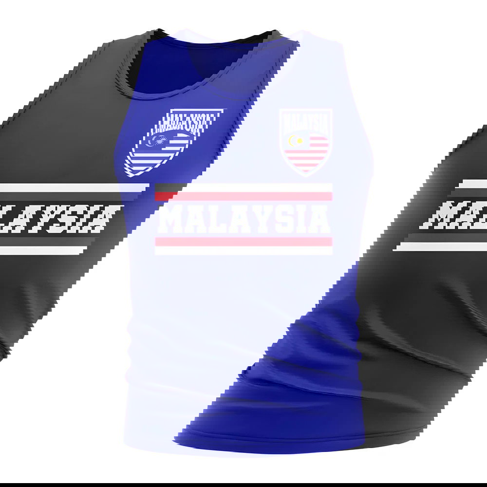 Malaysia Core Football Country Sleeveless Tee (Royal)