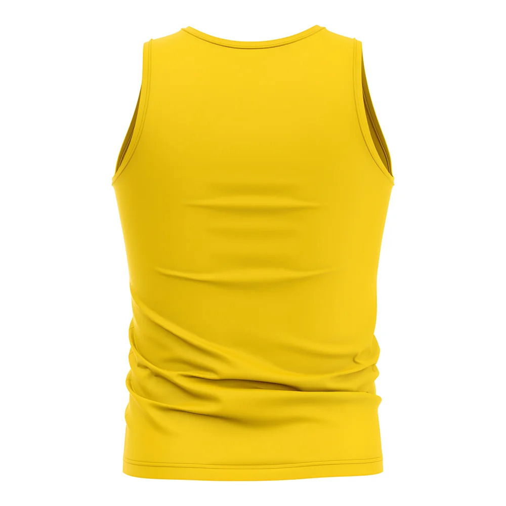 Moldova Core Football Country Sleeveless Tee (Yellow)