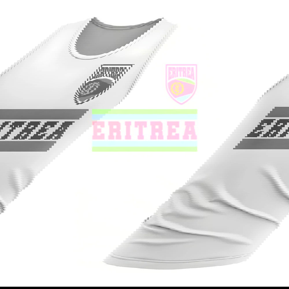 Eritrea Core Football Country Sleeveless Tee (White)