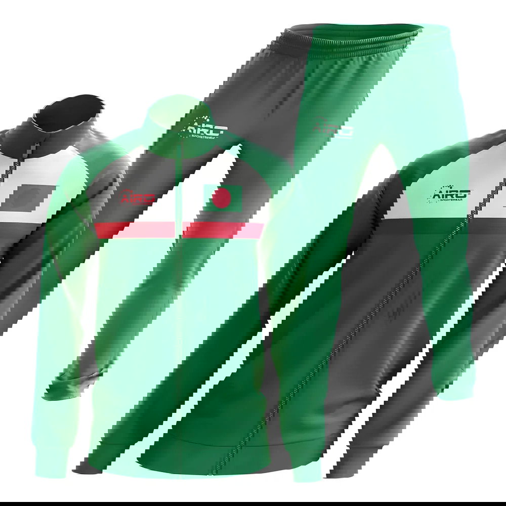 Bangladesh Concept Football Tracksuit (Green)