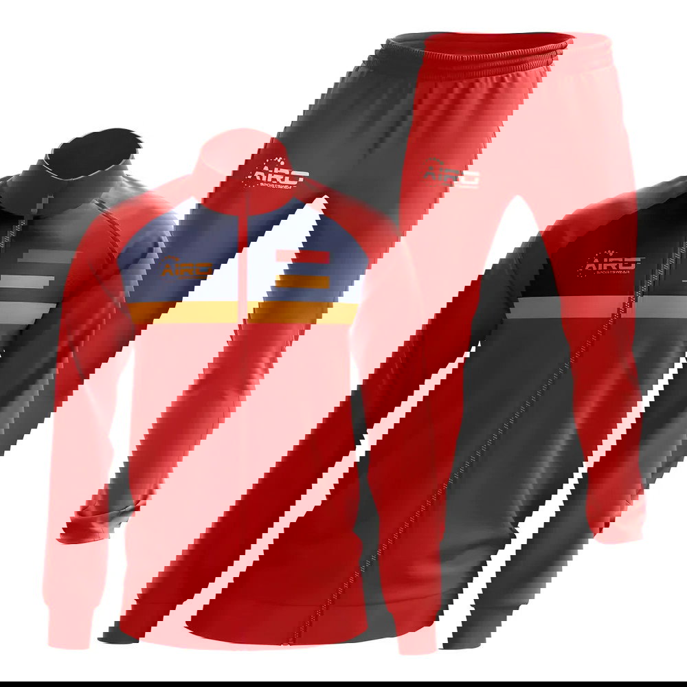 Armenia Concept Football Tracksuit (Red)