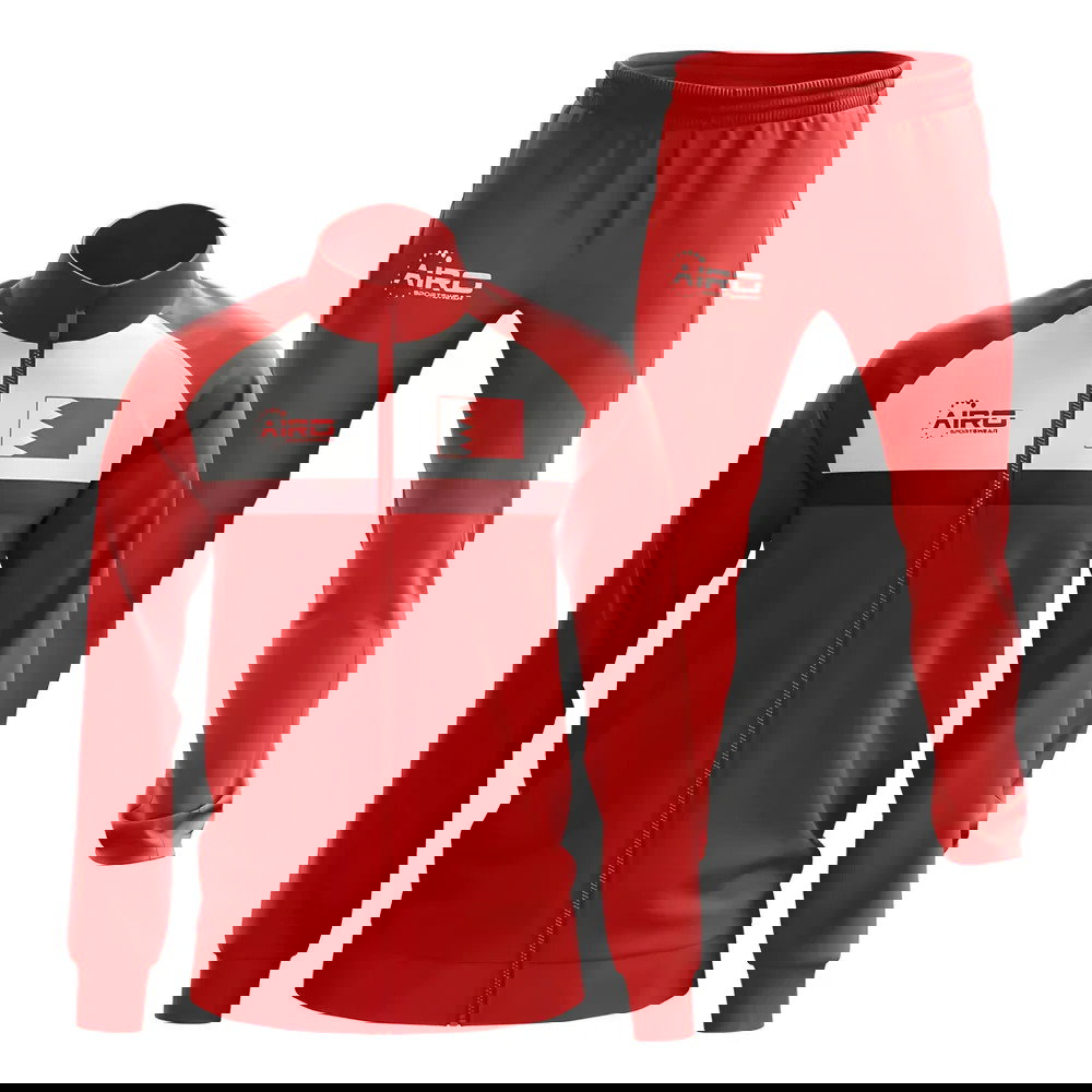 Bahrain Concept Football Tracksuit (Red)