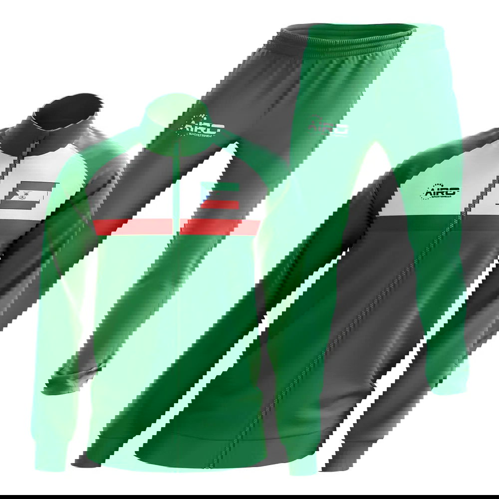 Equatorial Guinea Concept Football Tracksuit (Green)
