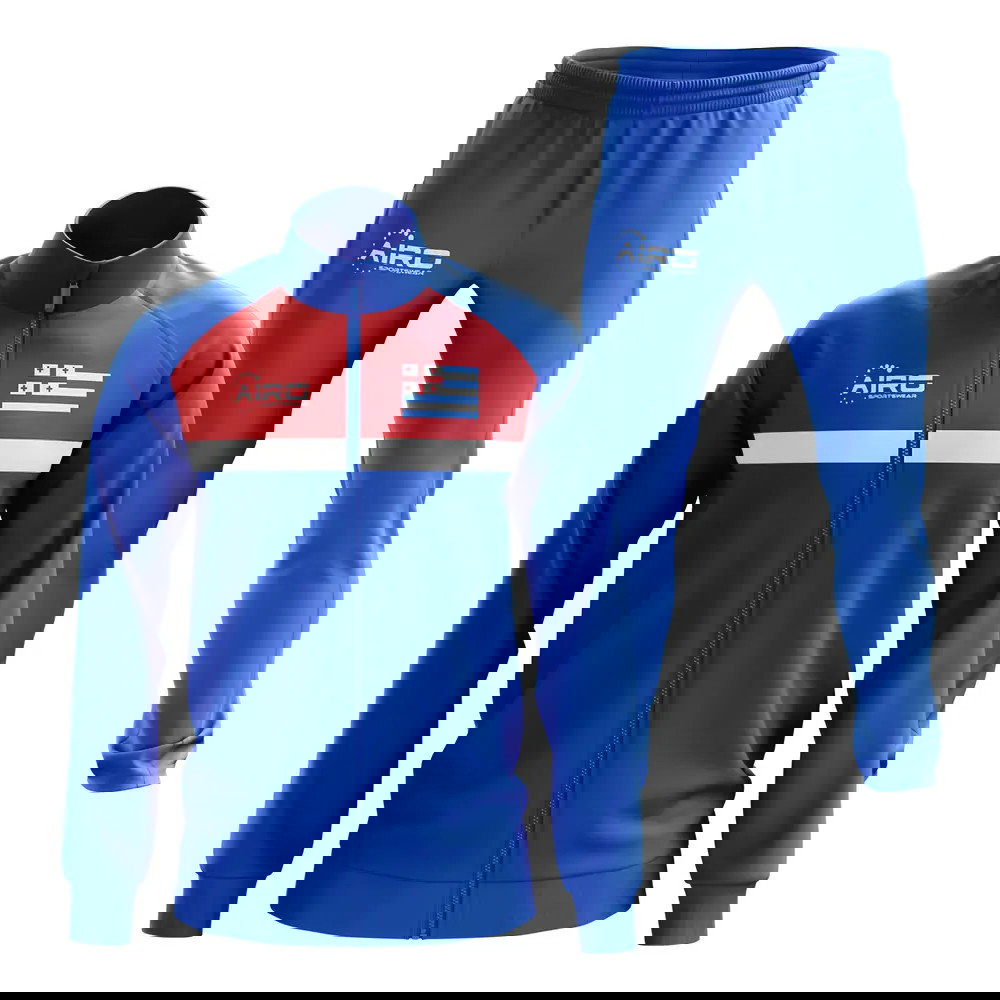 Ajaria Concept Football Tracksuit (Royal)