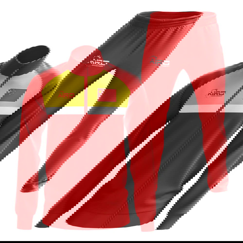 China Concept Football Tracksuit (Red)